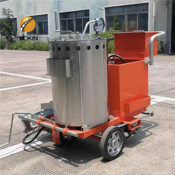 Vehicle Load Road Marking Machine For Rubber Pavement Rate 